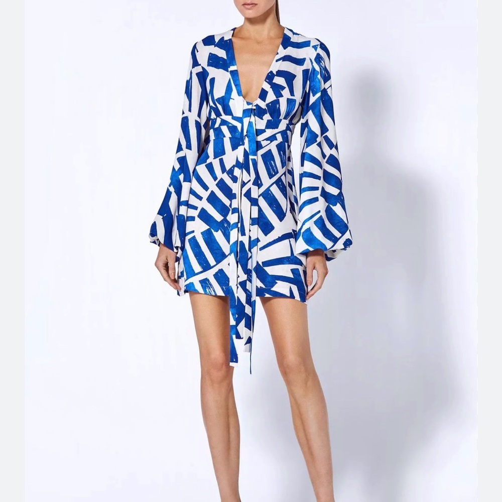 Alexis Spring Dress in Royal Blue - XS NWT Mini Dress